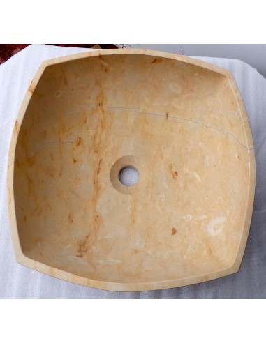 Lavandino in marmo messicano rosso beige...