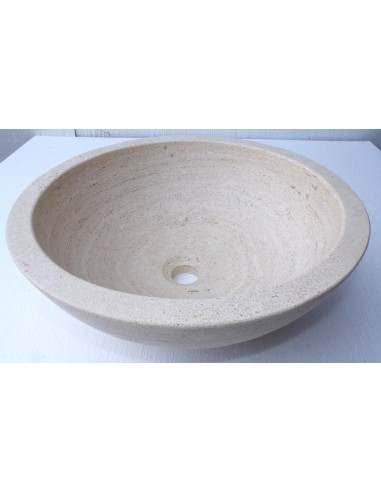 Lavandino in marmo messicano crema travertino...