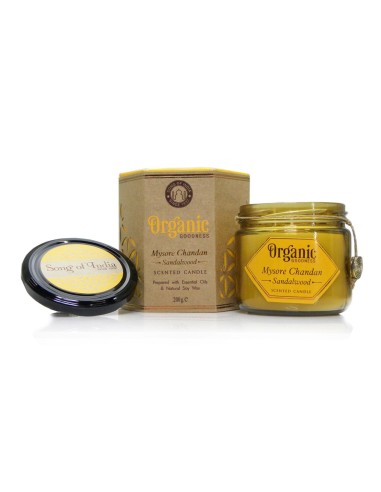 CANDELA DI SOIA ORGANIC Arancio GOODNESS 200...