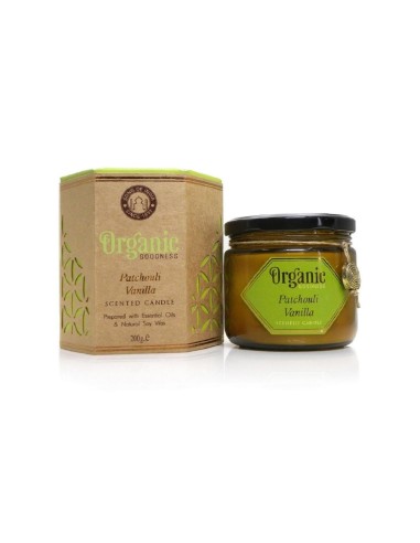 CANDELA DI SOIA ORGANIC PATCHOULI VANILLA...