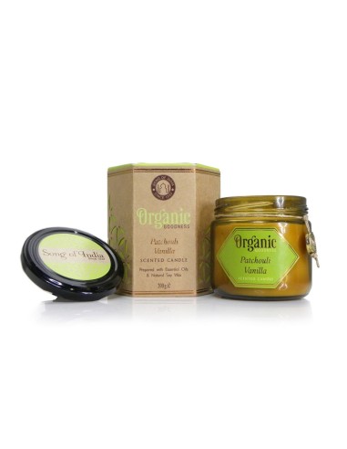 CANDELA DI SOIA ORGANIC PATCHOULI VANILLA...