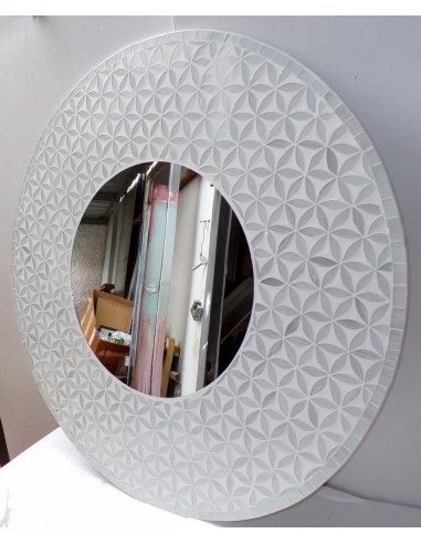 Specchio in legno mosaico di vetro cm 100...