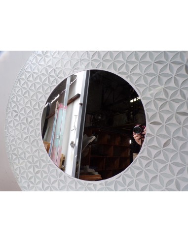 Specchio in legno mosaico di vetro cm 100...