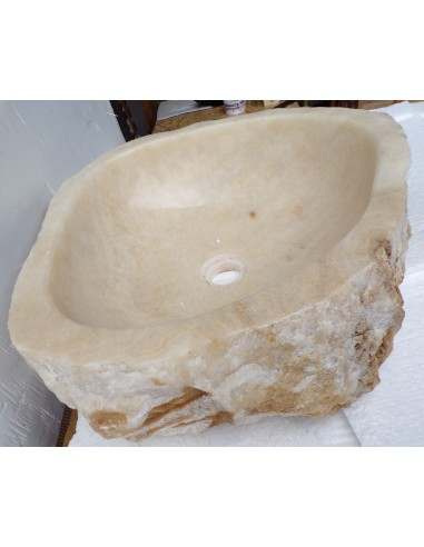 Lavandino in onice trasparente pietra dpm063 cm...