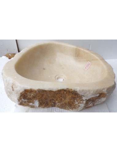 Lavandino in onice trasparente pietra dpm063 cm...