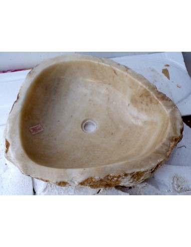 Lavandino in onice trasparente pietra dpm073 cm...