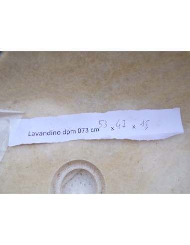 Lavandino in onice trasparente pietra dpm073 cm...