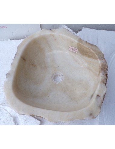 Lavandino in onice trasparente pietra dpm077 cm...