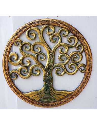 Pannello albero della vita legno mdf traforato...