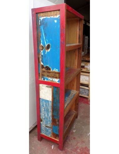 Libreria in teak legno riciclato da...