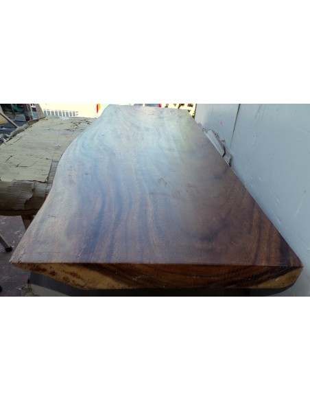 Piano in legno top massello suar o noce indiano per bagno cm 150x50/55x6h tavola D9