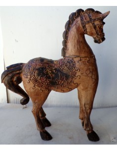 Cavallo imperiale in legno...