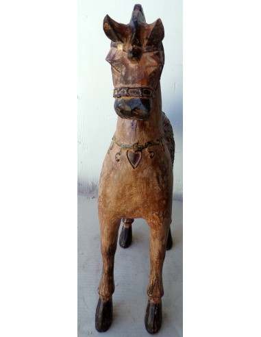 Cavallo imperiale in legno creato a mano cm...
