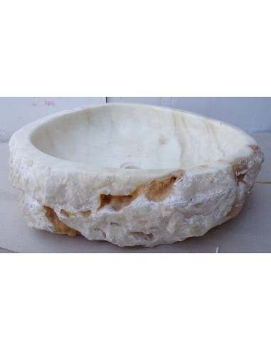 Lavandino in onice trasparente pietra dpm111 cm...