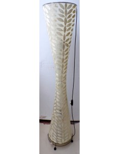 Piantana in resina e conchigila madreperla applicata cm...