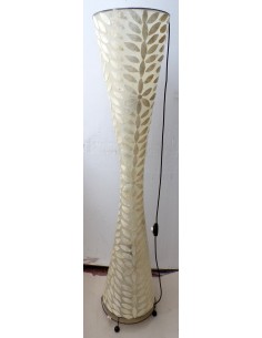 Piantana in resina e conchigila madreperla applicata cm... 2