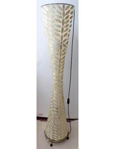 Piantana in resina e conchigila madreperla...