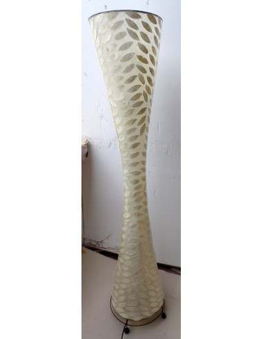 Piantana in resina e conchigila madreperla...