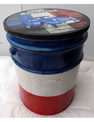 Puff in metallo industrial maggiolino 2cv vespa...