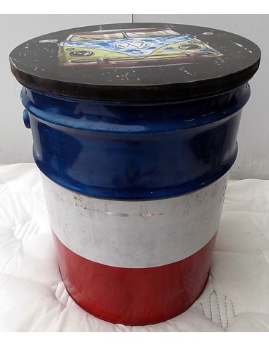 Puff in metallo industrial maggiolino 2cv vespa...