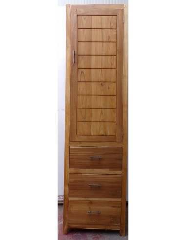 Colonna bagno in Teak massello color naturale...