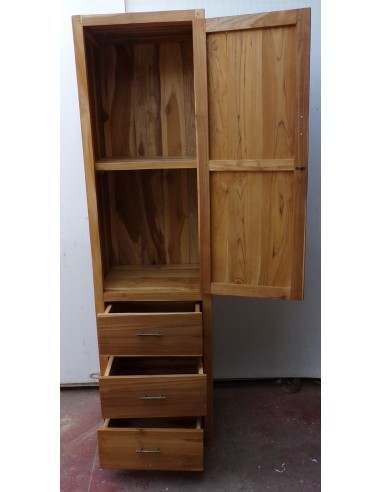 Colonna bagno in Teak massello color naturale...