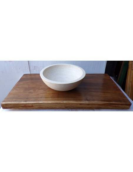 Piano top in legno massello suar o noce indiano OFFERTA per bagno cm 100x50/51x6h tavola D14