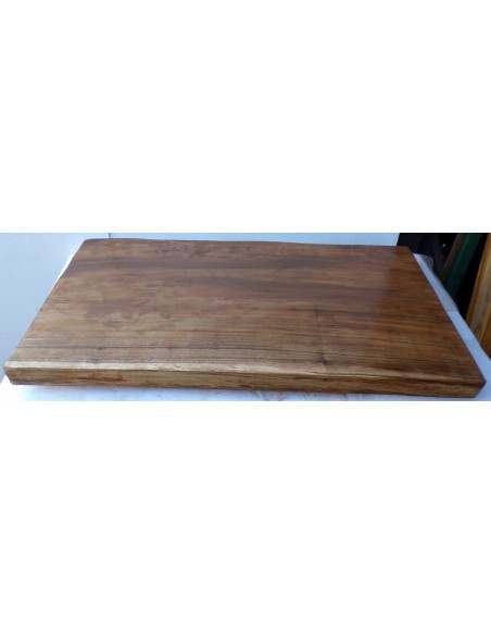 Piano top in legno massello suar o noce indiano OFFERTA per bagno cm 100x50/51x6h tavola D14