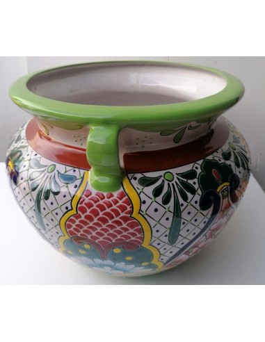 Vaso in ceramica Messicana realizzata e dipinto...