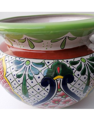Vaso in ceramica Messicana realizzata e dipinto...