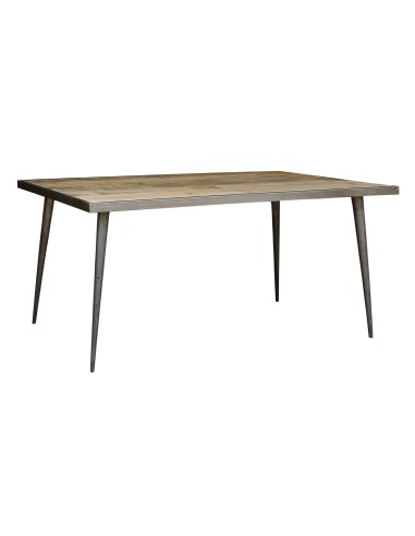 tavolo Industrial in legno e ferro cm 175X90X77...