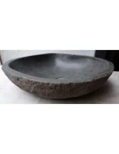 Lavandino in pietra di fiume dpm113 cm 56x49x15 river... 2