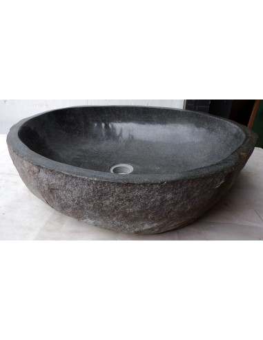 Lavandino in pietra di fiume dpm118 cm 56x49x15...