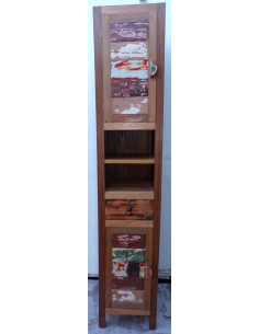 Colonna bagno in Teak massello recupero imbarcazioni cm... 2