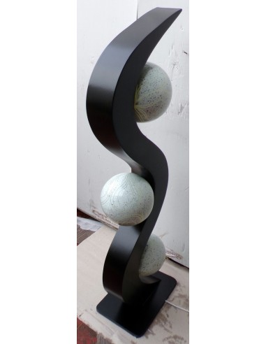 Lampada piantana cm 36x25x125h in legno mdf...