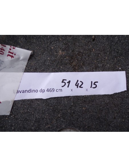 Lavandino pietra di fiume dp-469 cm 51x42x15 river stone sasso lavabo sink bagno