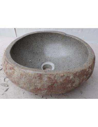 piccolo lavandino in pietra di fiume dpm-472 cm...