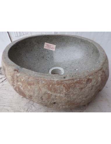piccolo lavandino in pietra di fiume dpm-472 cm...