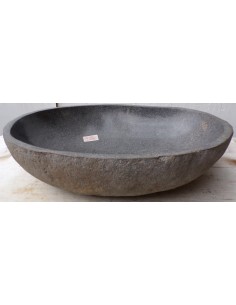 Lavandino pietra di fiume dp-478 cm 58x42x15 river stone... 2