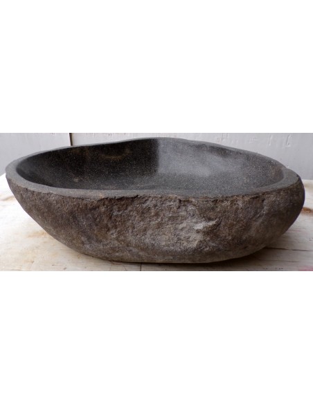 Lavandino pietra di fiume dp-479 cm 58x46x15 river stone sasso lavabo sink bagno