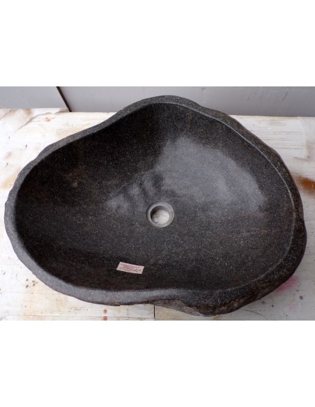 Lavandino pietra di fiume dp-479 cm 58x46x15 river stone sasso lavabo sink bagno