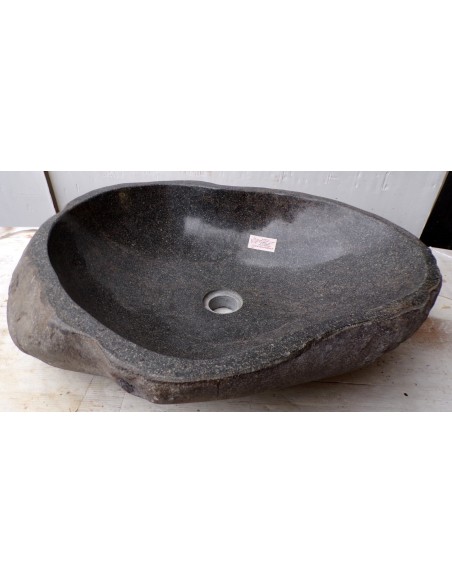 Lavandino pietra di fiume dp-479 cm 58x46x15 river stone sasso lavabo sink bagno