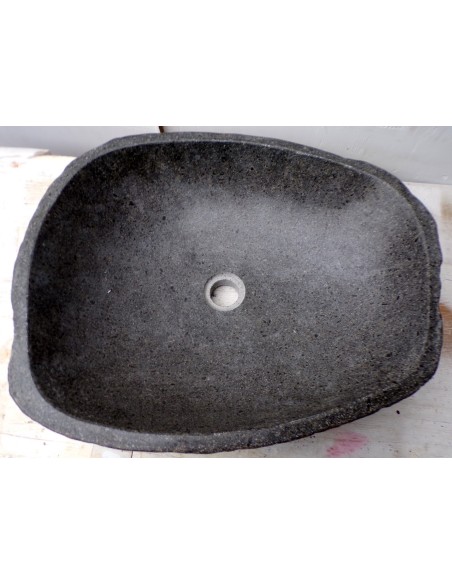 Lavandino pietra di fiume dp-481 cm 53x43x15 river stone sasso lavabo sink bagno