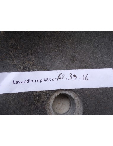 Lavandino pietra di fiume dp-483 cm 60x39x15...