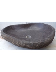 Lavandino pietra di fiume dp-667 cm 58x48x15 river stone...