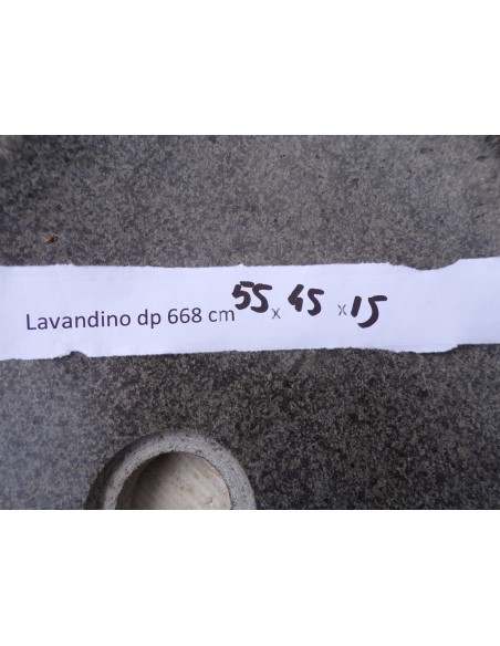 Lavandino pietra di fiume dp-668 cm 55x45x15 river stone sasso lavabo sink bagno