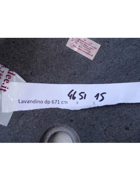 Lavandino pietra di fiume dp-671 cm 46x51x15 river stone sasso lavabo sink bagno