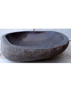 Lavandino pietra di fiume dp-673 cm 50x43x15 river stone... 2
