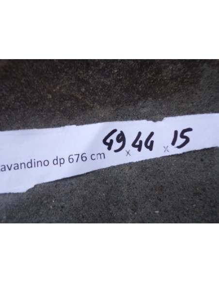 Lavandino pietra di fiume dp-676 cm 49x44x15 river stone sasso lavabo sink bagno