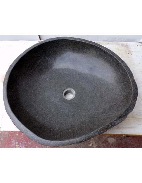 Lavandino pietra di fiume dp-678 cm 54x51x15 river stone sasso lavabo sink bagno